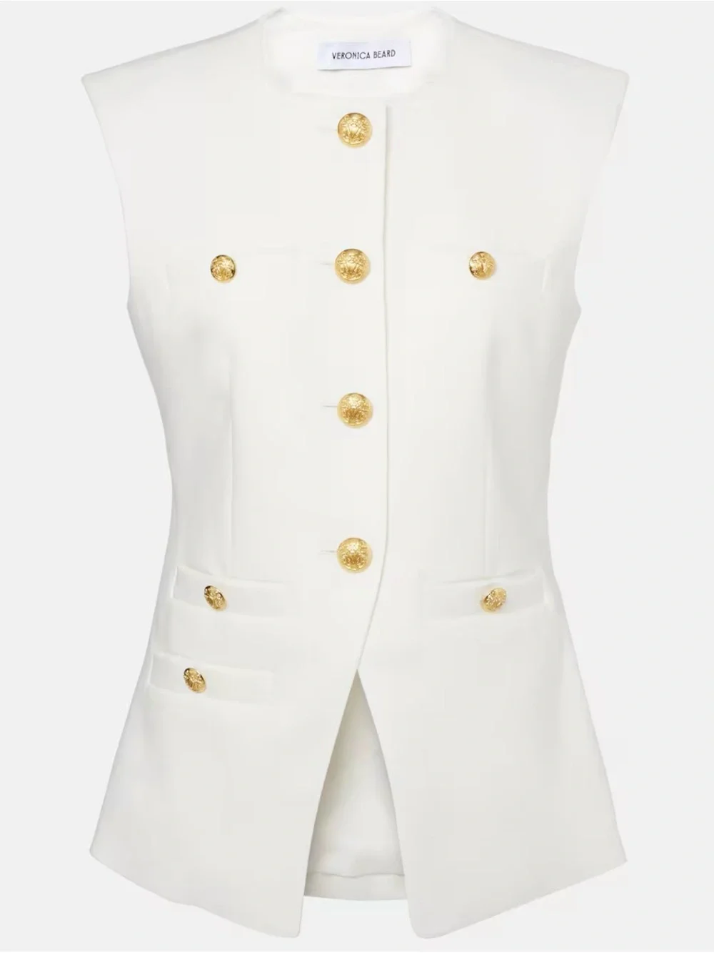 Veronica Beard Tamara Linen Vest